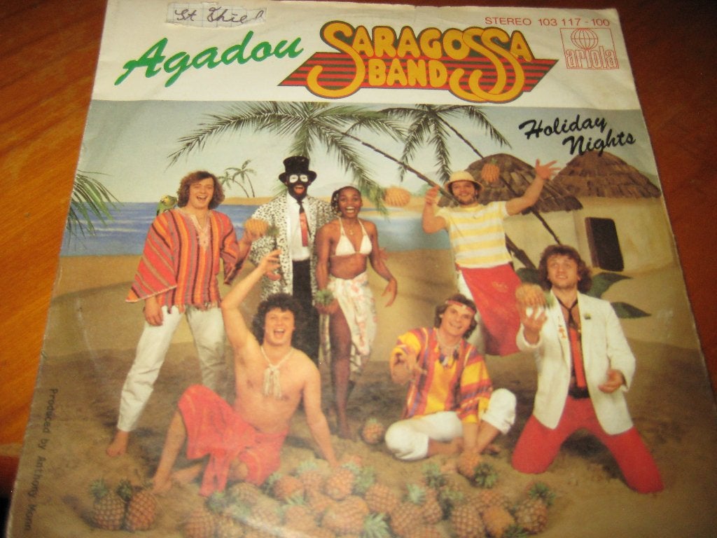 Saragossa Band: Agadou, Cd's en Dvd's, Vinyl Singles, Ophalen of Verzenden, Zo goed als nieuw, Pop