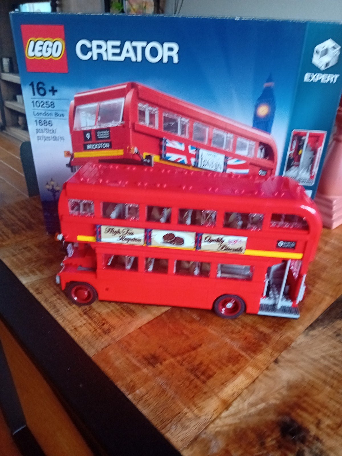 LEGO Creator Expert 10258 London Bus - Zo goed als nieuw, Ophalen, Compleet, Lego, Zo goed als nieuw