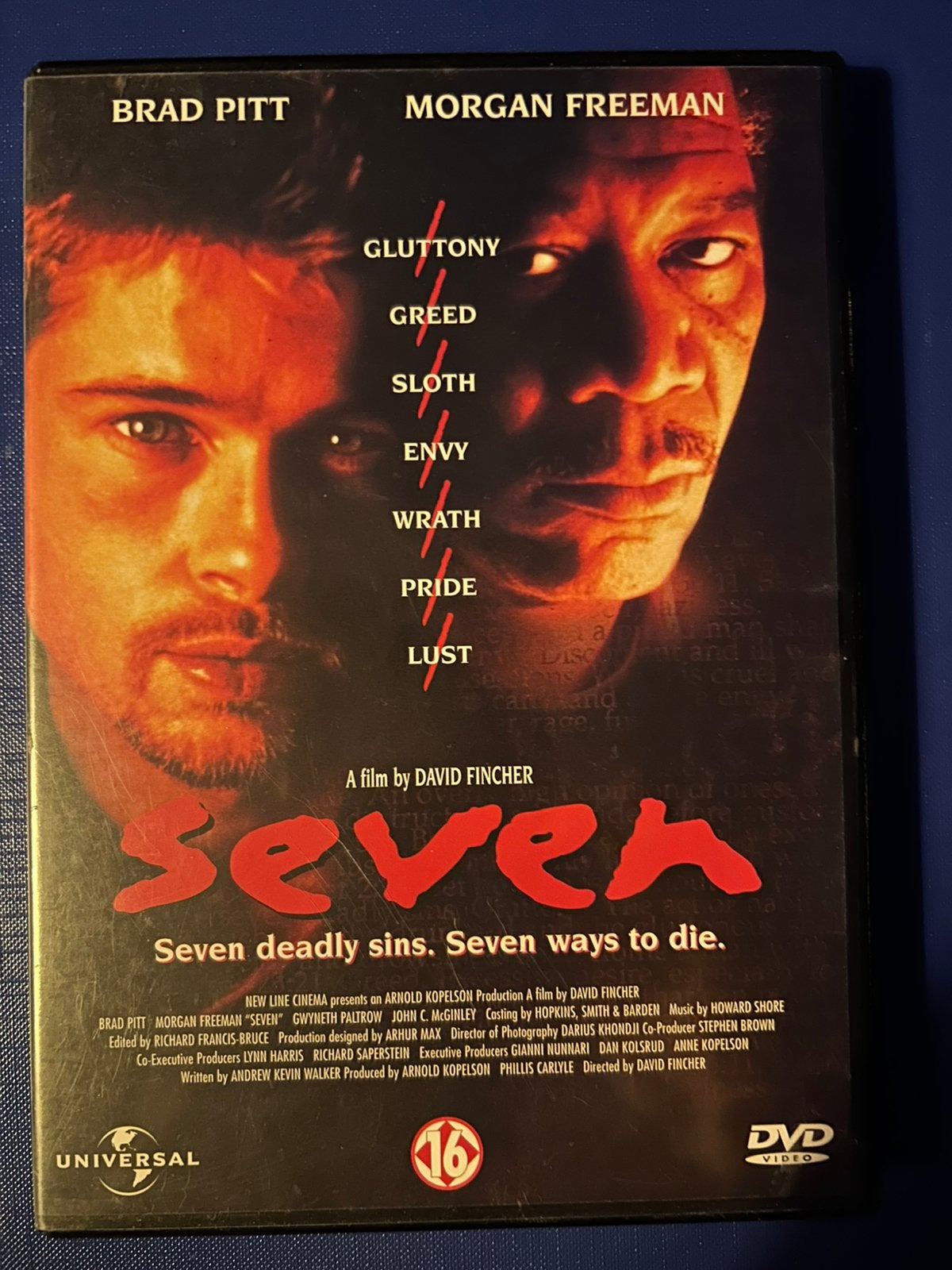 Seven Dvd, Ophalen of Verzenden, Gebruikt