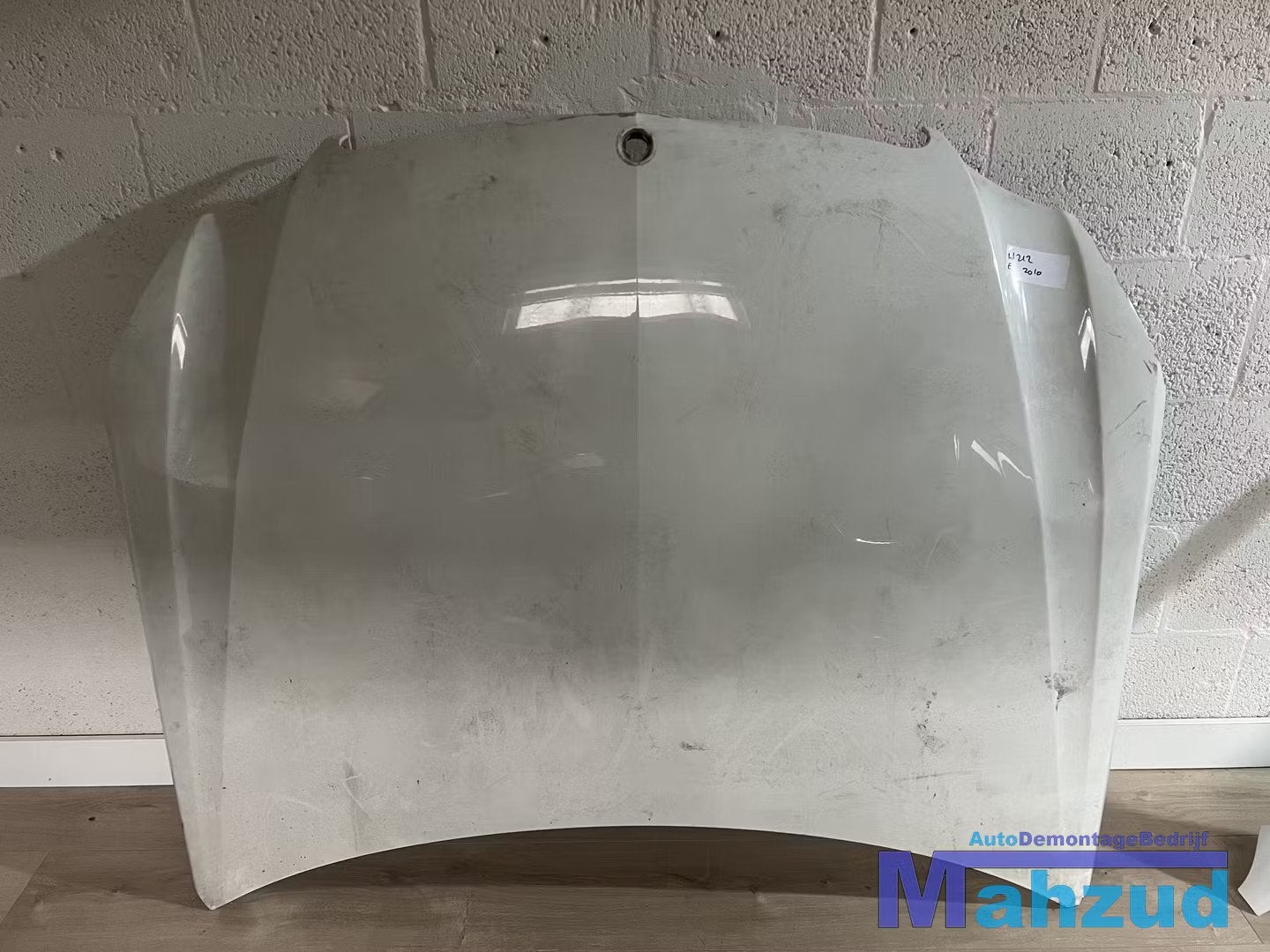 MERCEDES E KLASSE W212 Wit motorkap schade 2009-2013, Auto-onderdelen, Gebruikt, Mercedes-Benz AG, Mercedes-Benz, Ophalen of Verzenden