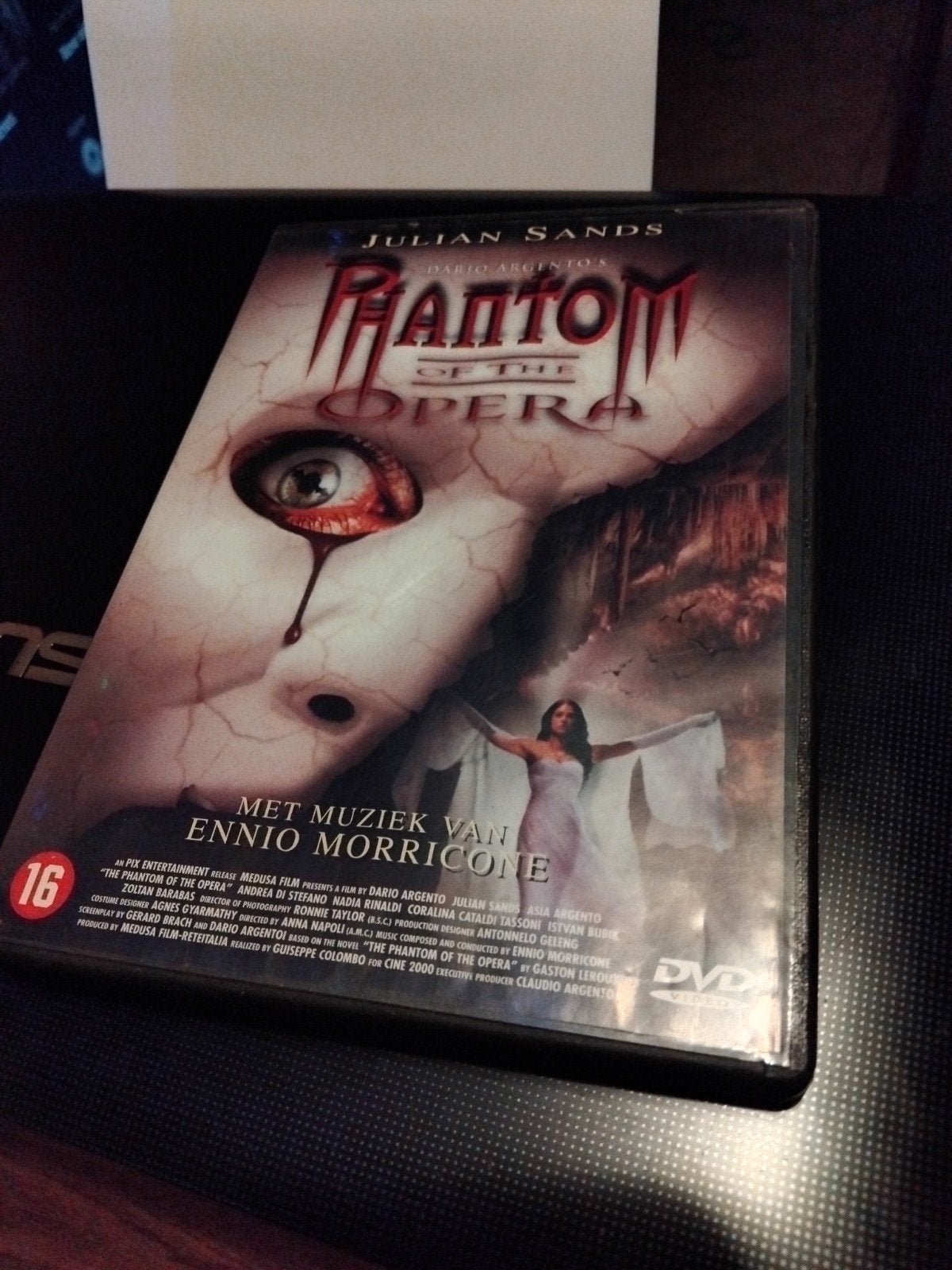 phantom of the opera dvd film, Cd's en Dvd's, Alle leeftijden, Ophalen of Verzenden, Zo goed als nieuw, Overige genres