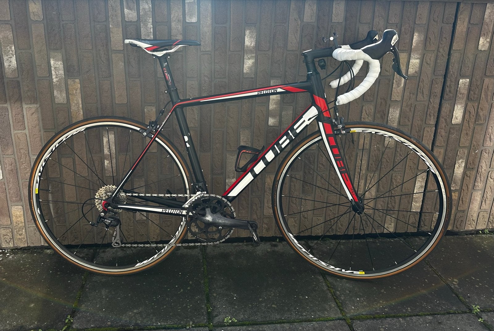 Cube Peloton racefiets - Shimano 105 - Frame 58cm, Gebruikt, Aluminium, 15 tot 20 versnellingen, 57 tot 61 cm