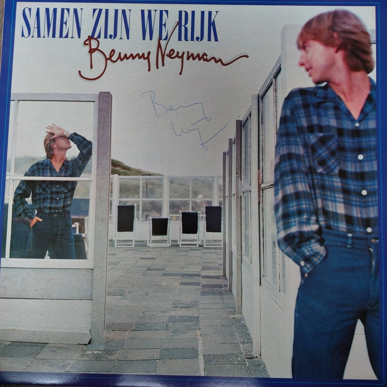 LP Benny Neyman - Samen Zijn We Rijk (gesigneerd), Gesigneerd, Ophalen of Verzenden, 12 inch, LP