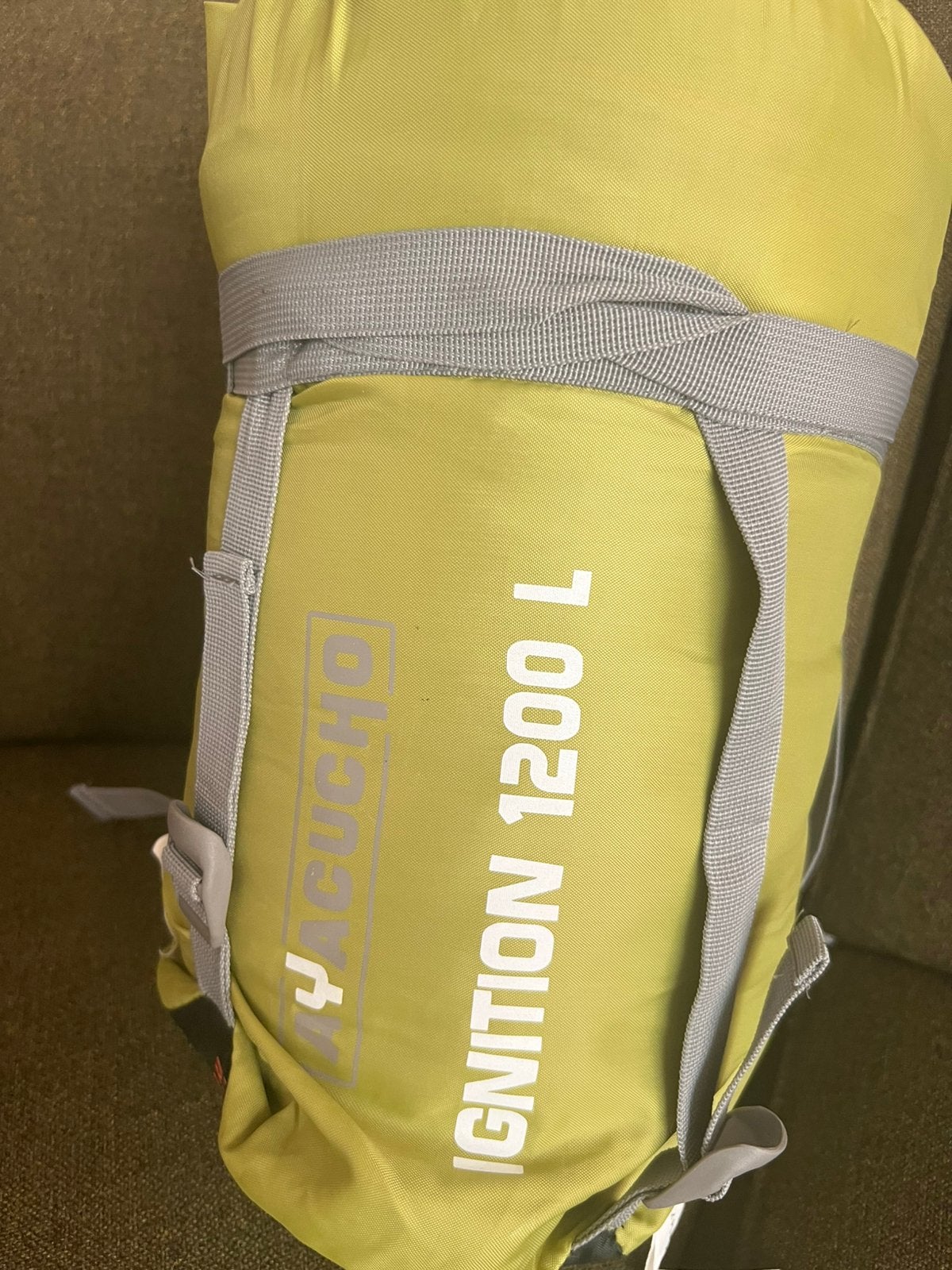 1 x Ayacucho Ignition 1200L slaapzak, Ophalen, Zo goed als nieuw