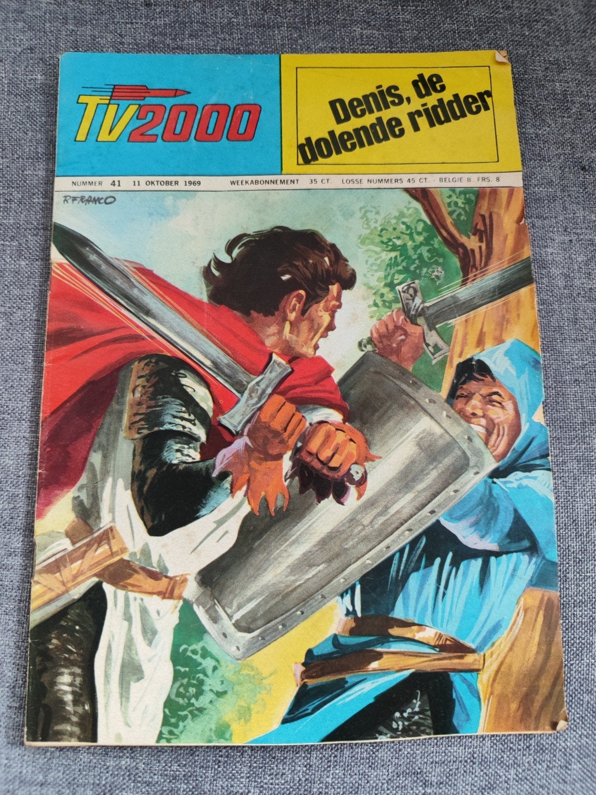 TV2000 - Denis, de dolende ridder - Nummer 41 (1969), Boeken, Ophalen of Verzenden