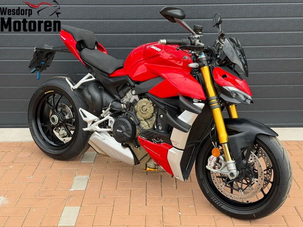 DUCATI STREETFIGHTER V4S Zeer Compleet V 4 S GARANTIE, Motoren, DUCATI, 4 cilinders, Motorrijbewijs A, Bedrijf
