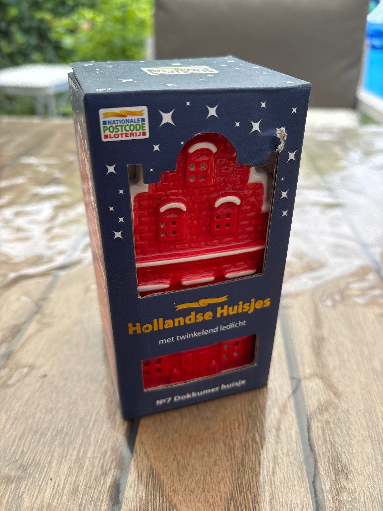 Nationale postcode loterij Hollands huisje, Diversen, Kerst, Ophalen of Verzenden, Nieuw