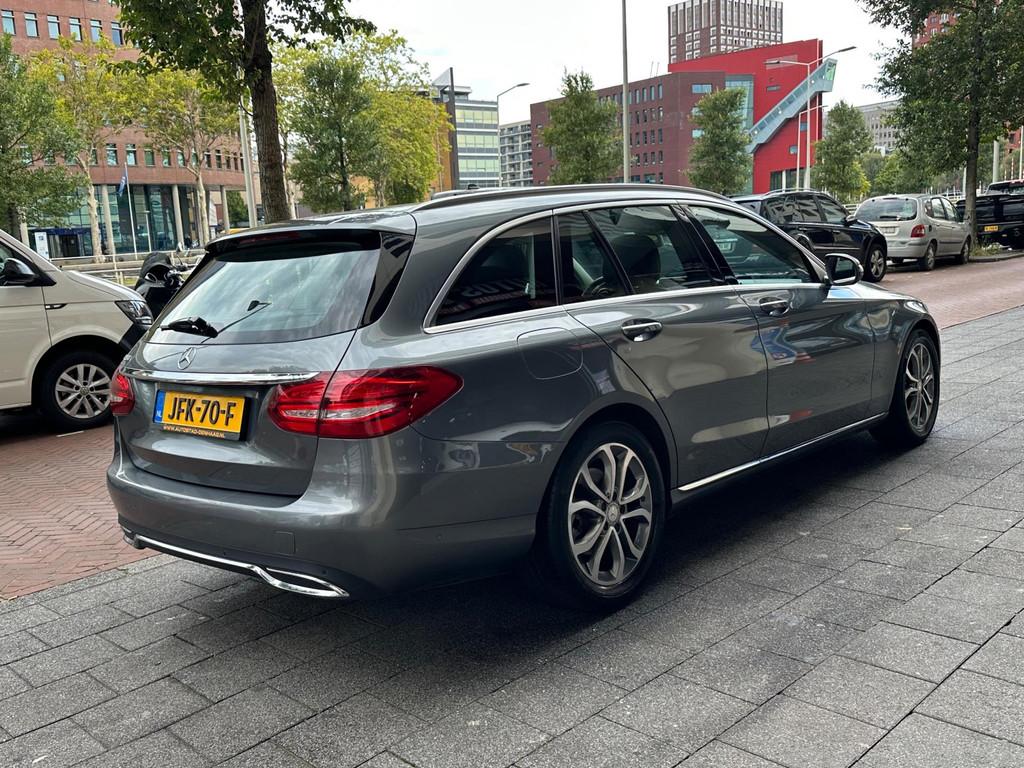 Mercedes-Benz C-klasse Estate 180 Prestige Automaat Leer Nav, Auto's, Mercedes-Benz, Automaat, Achterwielaandrijving, Euro 6, Leder en Stof