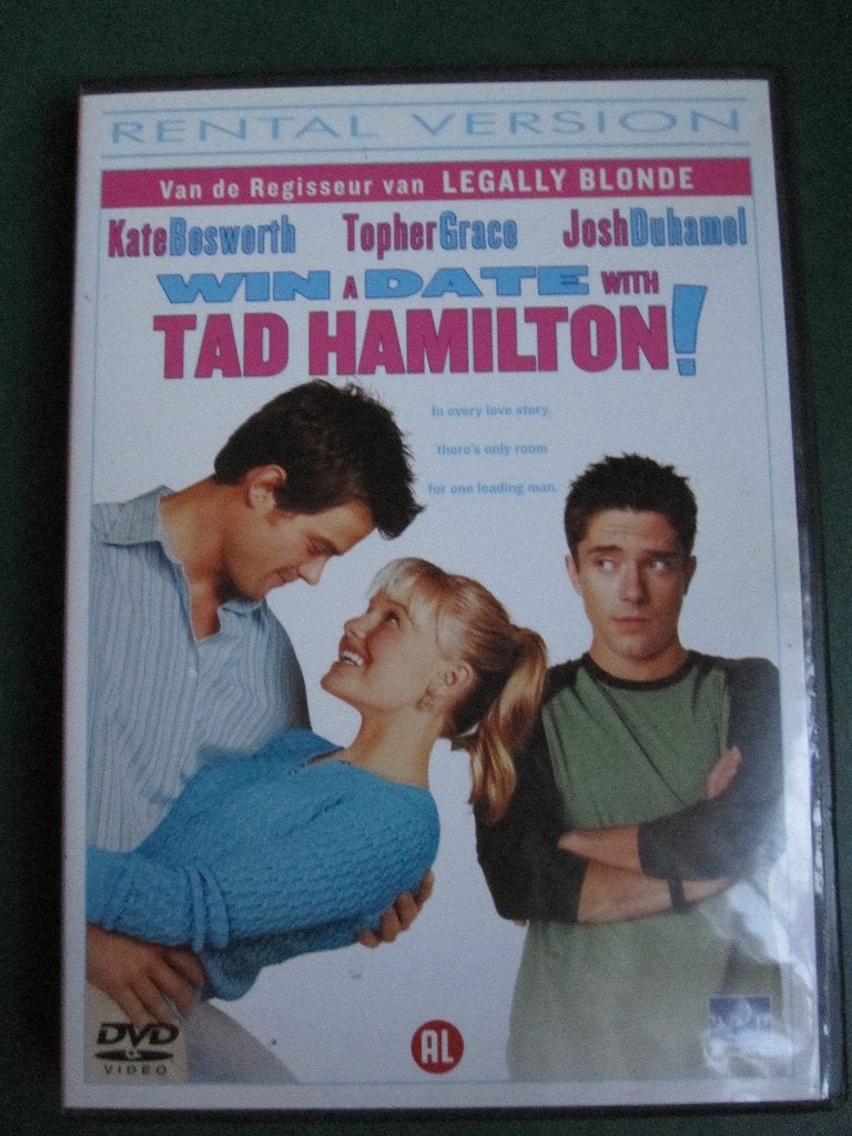 Win a Date With Tad Hamilton (2004), Alle leeftijden, Romantische komedie, Ophalen of Verzenden, Zo goed als nieuw