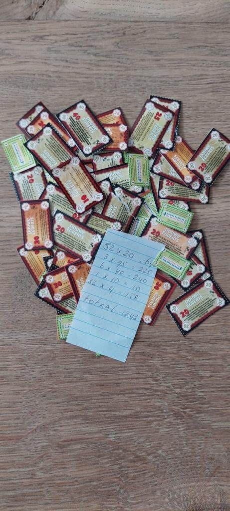 1243 Douwe Egberts punten, Hobby en Vrije tijd, Spaarzegeltjes, Ophalen of Verzenden, Koffie of Thee, Zegels, Bonnen of Punten