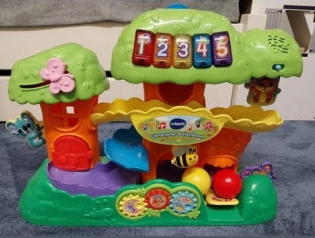 VTech Dierenpret Ballenboom - Interactief Speelplezier, Ophalen of Verzenden, Zo goed als nieuw, Overige typen, Met licht