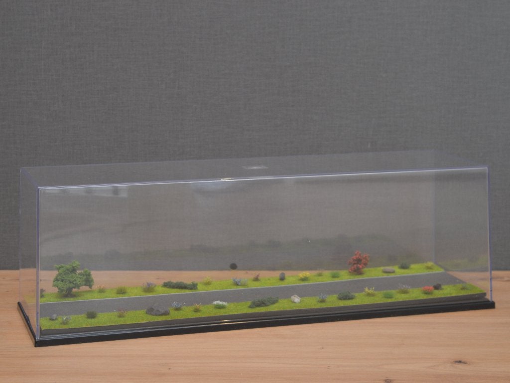 Dioramavitrine de een baansweg (50x15x15cm), Ophalen of Verzenden, Nieuw, Bus of Vrachtwagen, Wsi