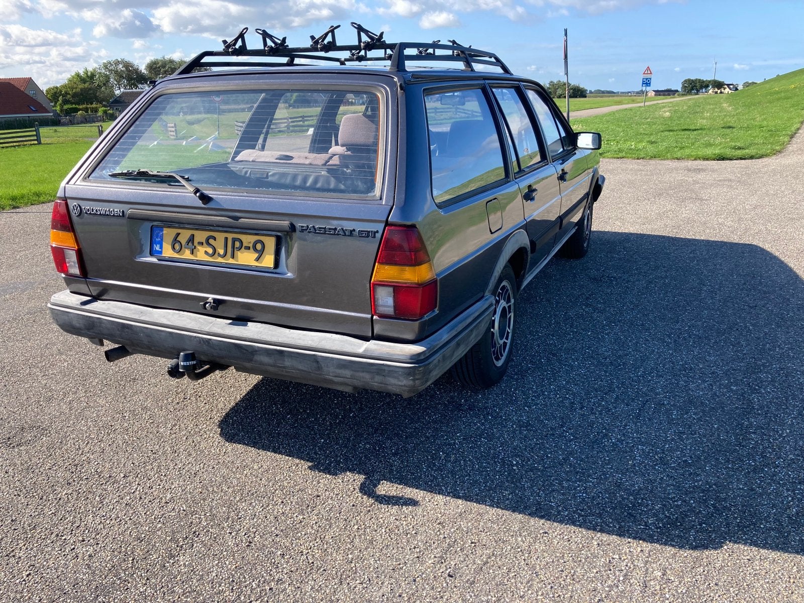 Volkswagen Passat 2.2 GT Variant AUT K6 1986 Grijs, foto 3