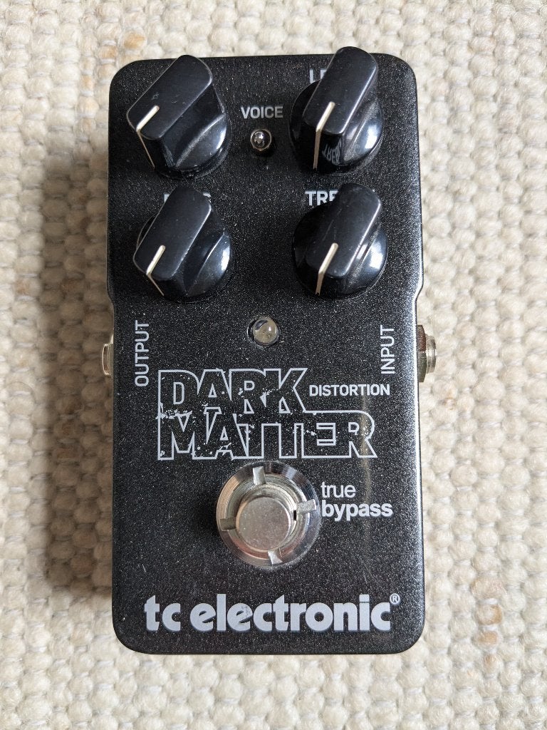 TC Electronic Dark Matter Distortion Pedal – Good Condition, Ophalen of Verzenden, Gebruikt, Distortion, Overdrive of Fuzz
