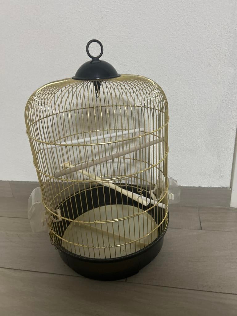 Ronde vogelkooi, Dieren en Toebehoren, Ophalen of Verzenden, Hout, Vogelkooi