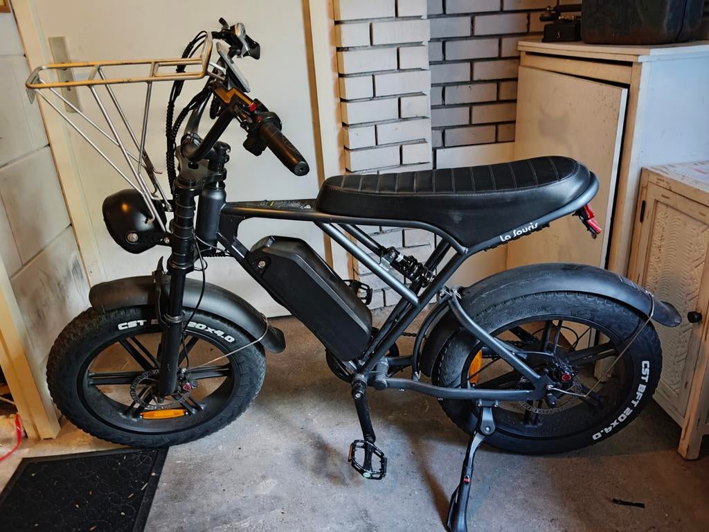 Fat bike CrossBoss V16 met  comfortabel zadel, Overige merken, Gebruikt, Ophalen of Verzenden, 51 tot 55 cm