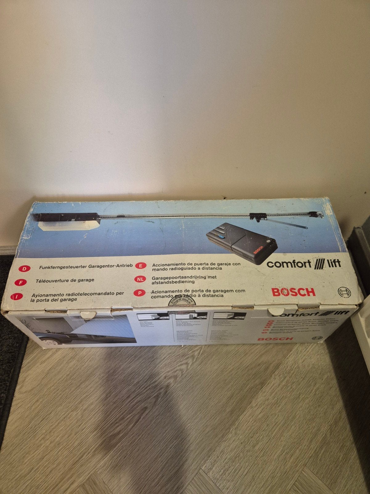 Bosch ComfortLift Garagedeuropener met afstandsbediening, Ophalen of Verzenden, Zo goed als nieuw