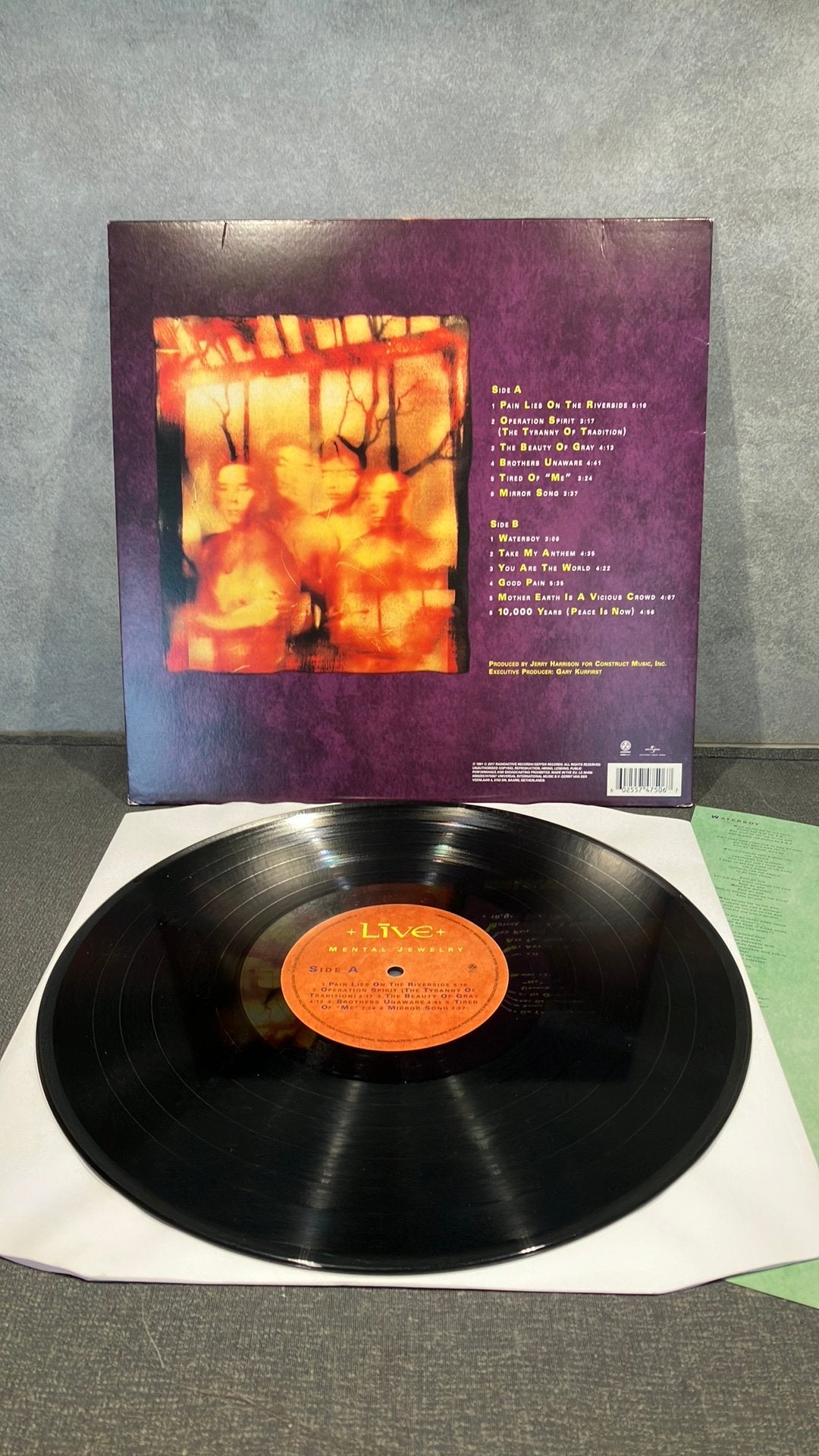 Live   —.  Mental Juwelry, LP, Inclusief binnenhoes, Ophalen of Verzenden, Zo goed als nieuw