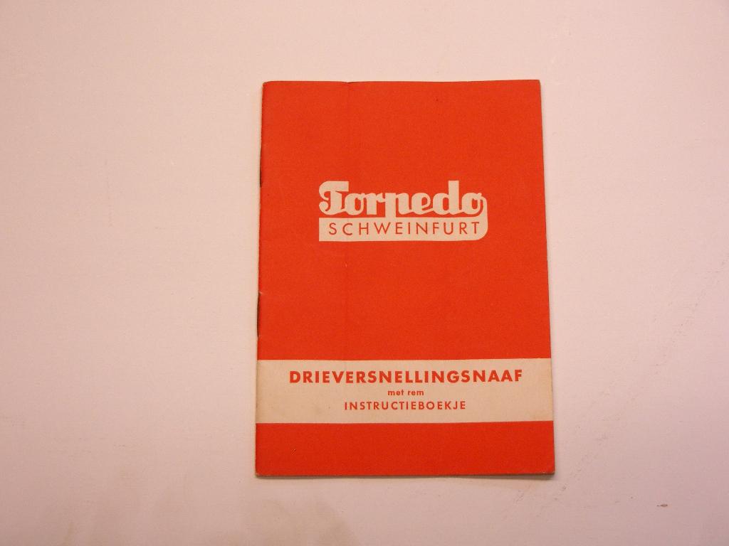 TORPEDO drieversnellingsnaaf instructie boekje, Ophalen of Verzenden, Nieuw
