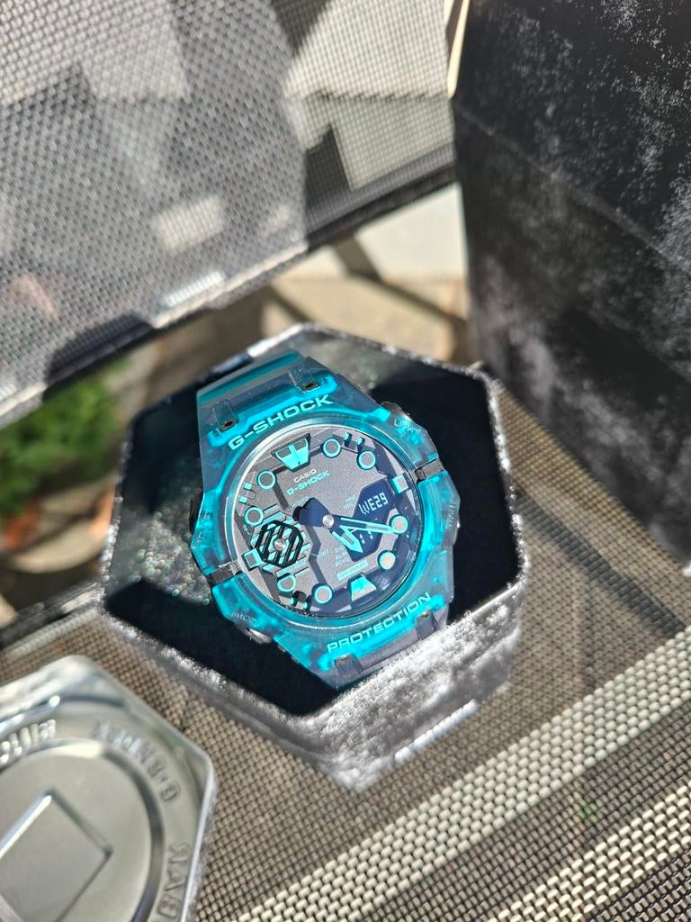 Casio G shock Horloge, Casio, Blauw, Ophalen of Verzenden, Zo goed als nieuw