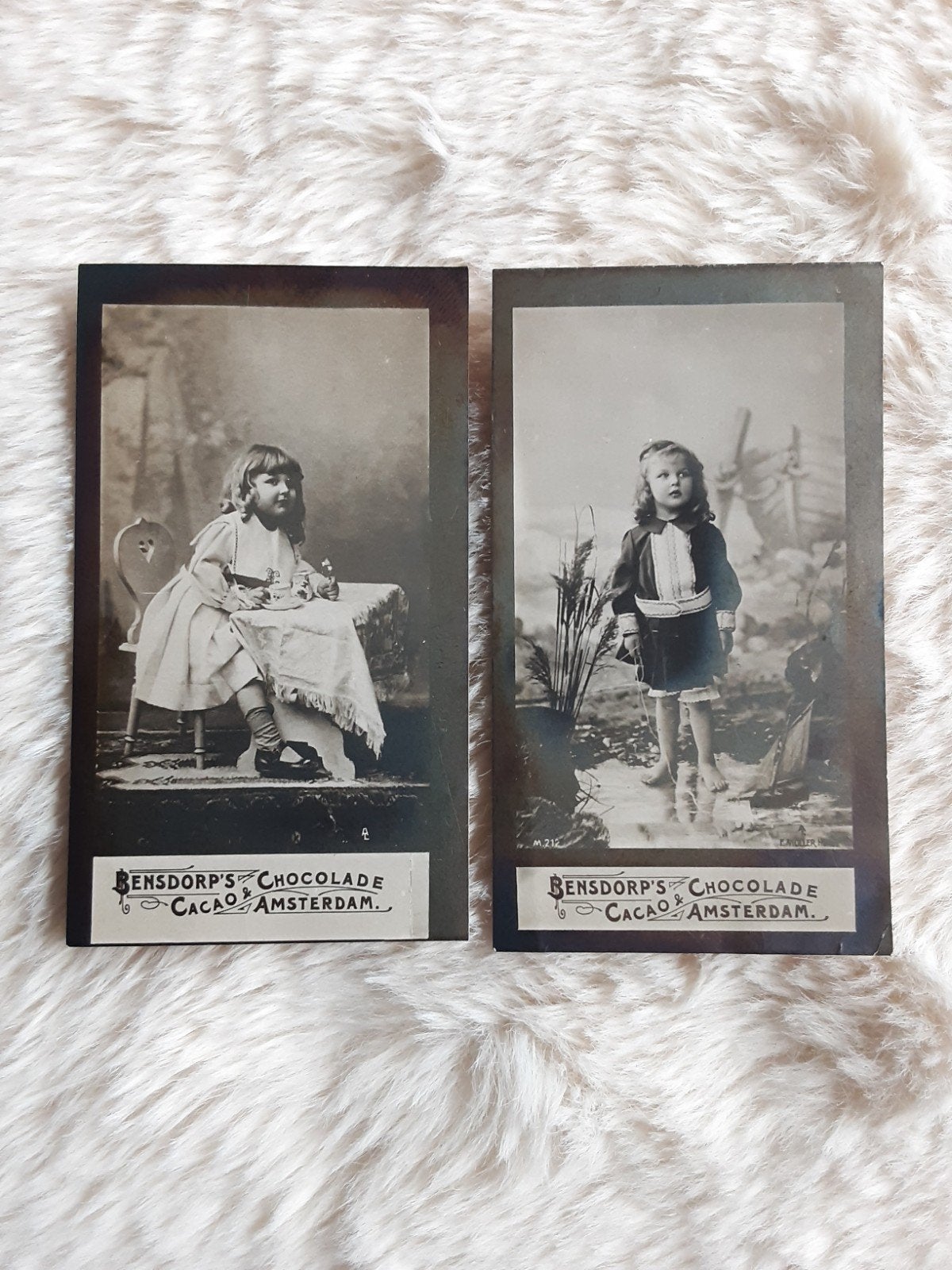 BENSDORP , CACAO , ZWARTJES. C.A. 1905., Ophalen of Verzenden, Overige typen