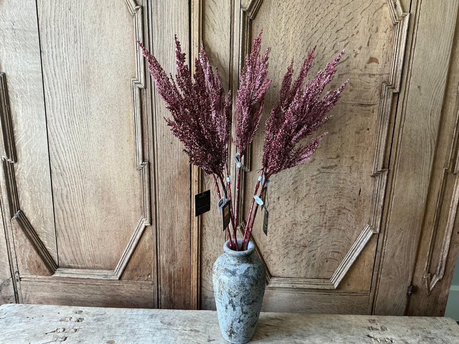 AANBIEDING 5 PTMD Pampas metallic kunstbloemen 84 cm, Huis en Inrichting, Woonaccessoires | Kunstplanten en Kunstbloemen, Ophalen of Verzenden