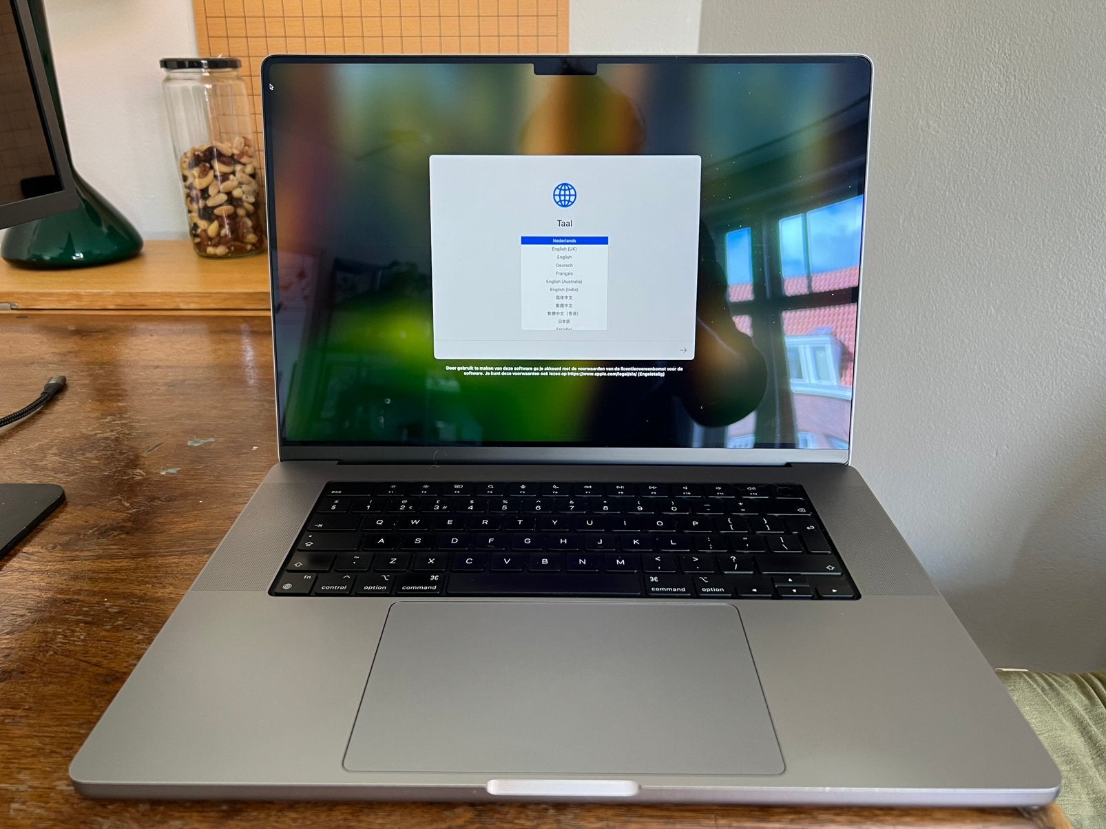 Macbook Pro 16-inch 2021 M1 pro (16GB/512GB), Computers en Software, Qwerty, 512 GB, Zo goed als nieuw, 16 inch