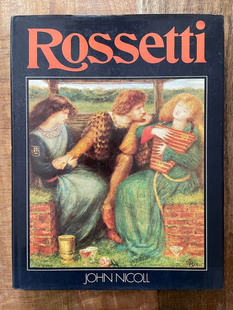 Kunstmonografie over Rossetti, Ophalen of Verzenden, Gelezen, Schilder- en Tekenkunst