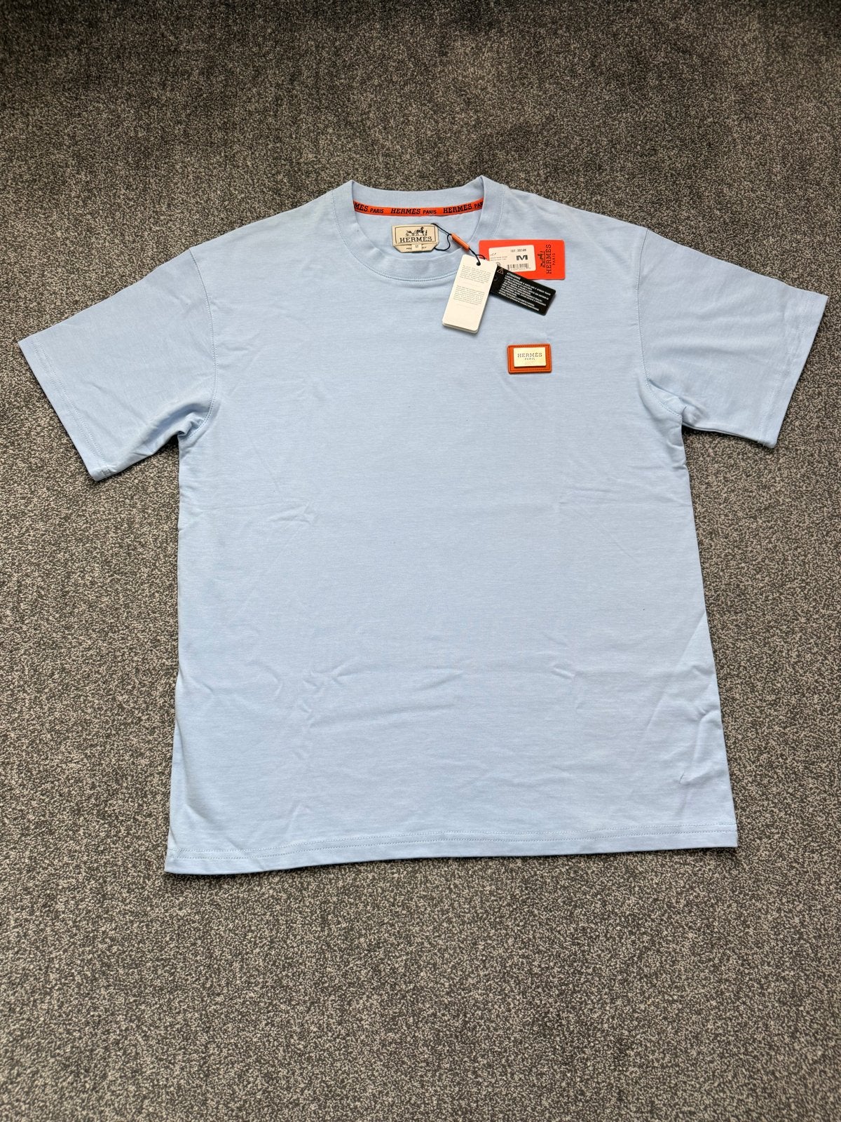 Gloednieuw Hermes T-shirt maat M, Ophalen of Verzenden, Nieuw, Maat 48/50 (M), Blauw