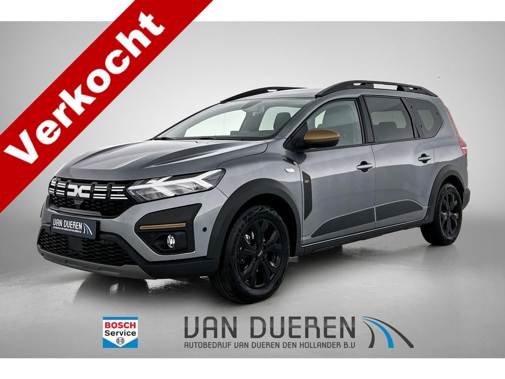 Dacia Jogger 1.6 Hybrid 140 Extreme 7p. Camera, Keyless, Car, Auto's, Dacia, 730 kg, 4 cilinders, Bedrijf, Grijs