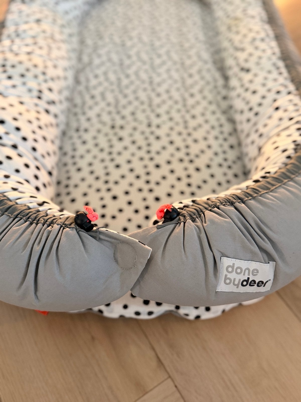 Done by Deer babynestje - Zo goed als nieuw, Kinderen en Baby's, Babywiegjes en Ledikanten, Ophalen, Zo goed als nieuw, Overige typen