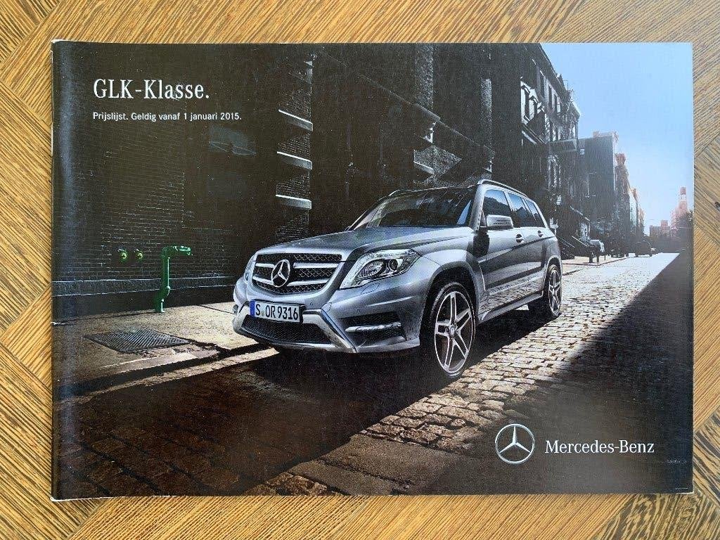 Prijslijst Mercedes-Benz GLK-klasse X204 2015 nieuw, Boeken, Nieuw, Mercedes-Benz, Mercedes, Ophalen of Verzenden