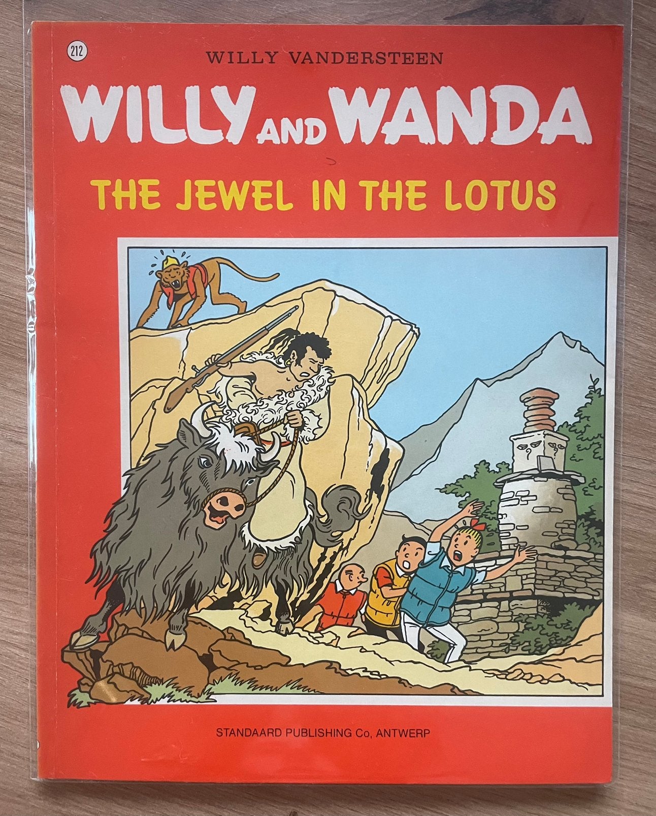 Willy and Wanda, The jewel in the lotus., Eén stripboek, Ophalen of Verzenden, Zo goed als nieuw