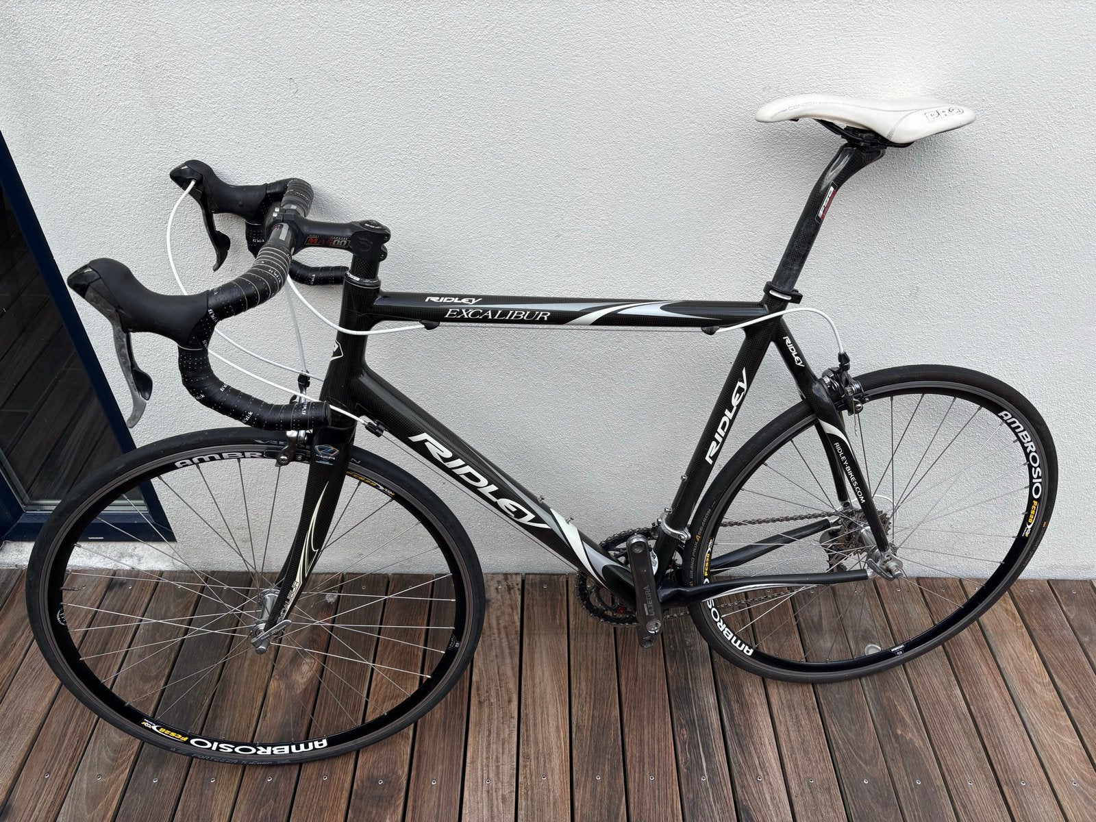 Ridley Excalibur racefiets - Maat L (57cm), Fietsen en Brommers, Fietsen | Racefietsen, 28 inch, Gebruikt, Carbon, 57 tot 61 cm