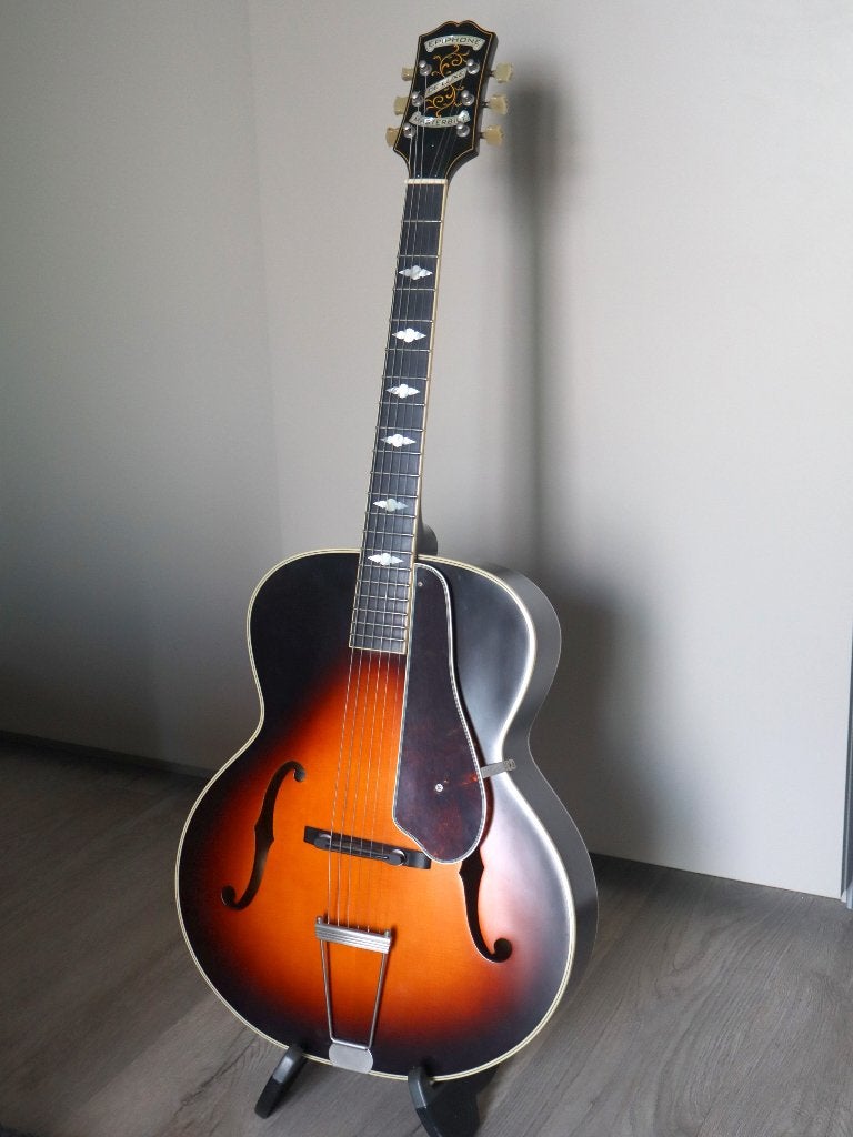 Epiphone Masterbilt Century De Luxe Classic, Ophalen, Zo goed als nieuw, Overige typen, Met (piezo-)element