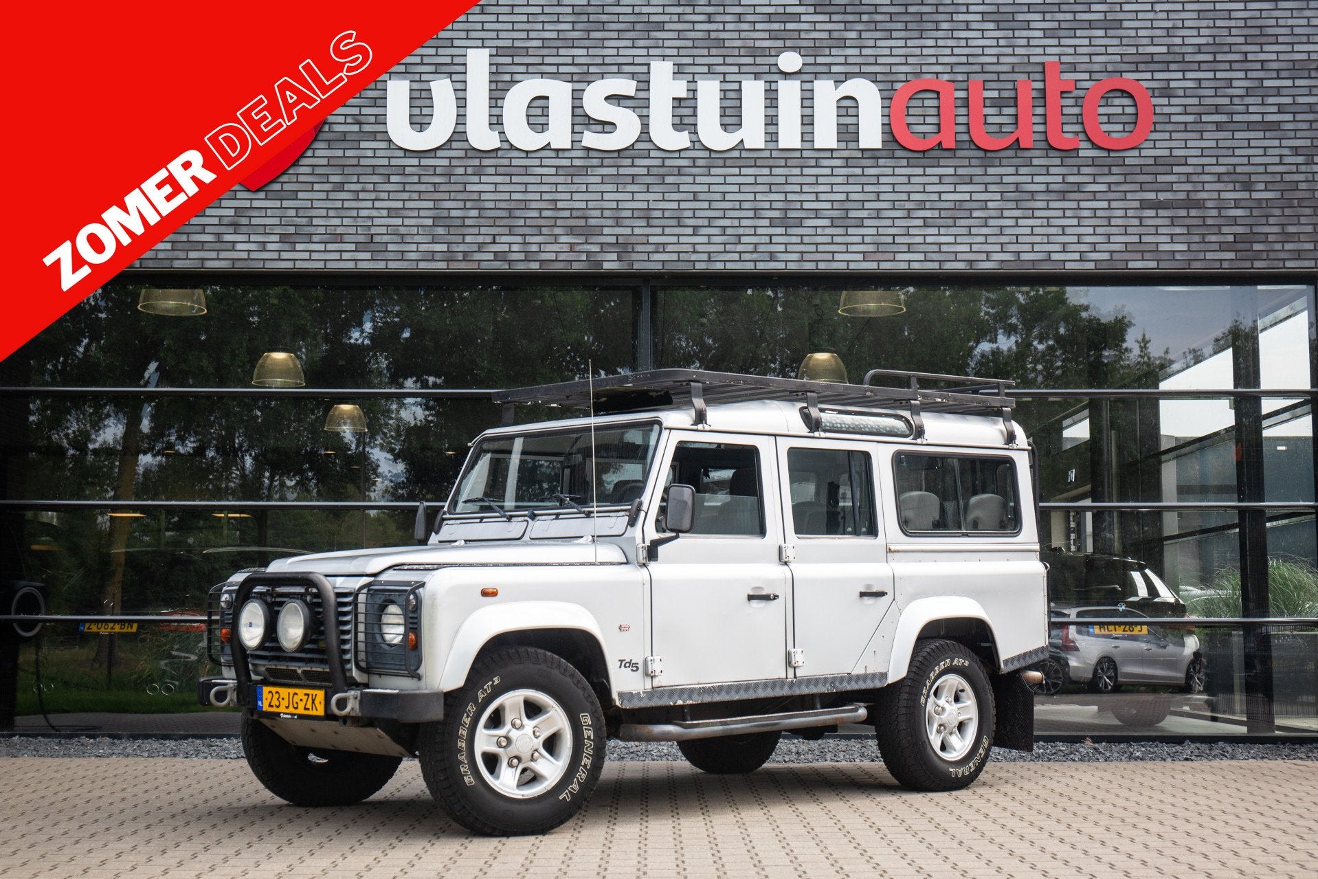 Land Rover Defender 2.5 110 Td5 County , 9 Persoons!, Origin, Auto's, Land Rover, Stof, 122 pk, 1955 kg, SUV of Terreinwagen