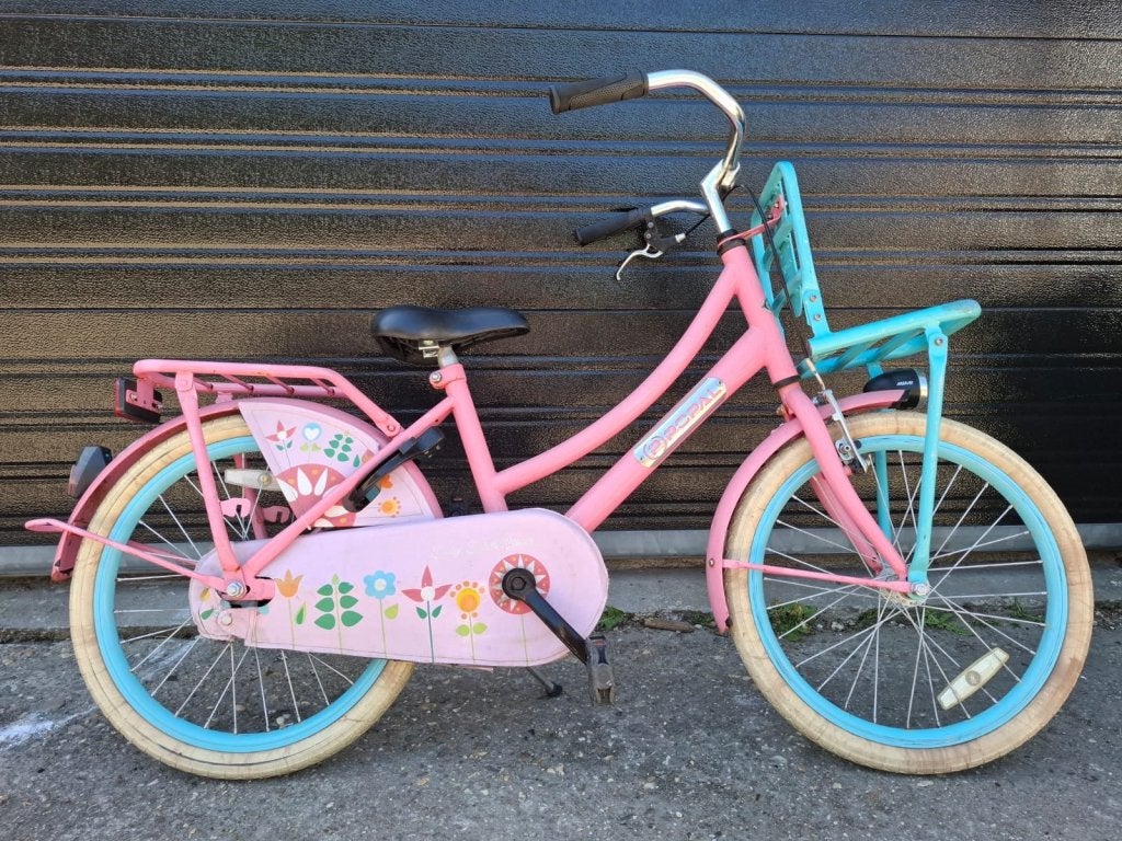 20 inch popal cargo meisjesfiets, Terugtraprem, Niet ingevuld, Popal, 20 inch