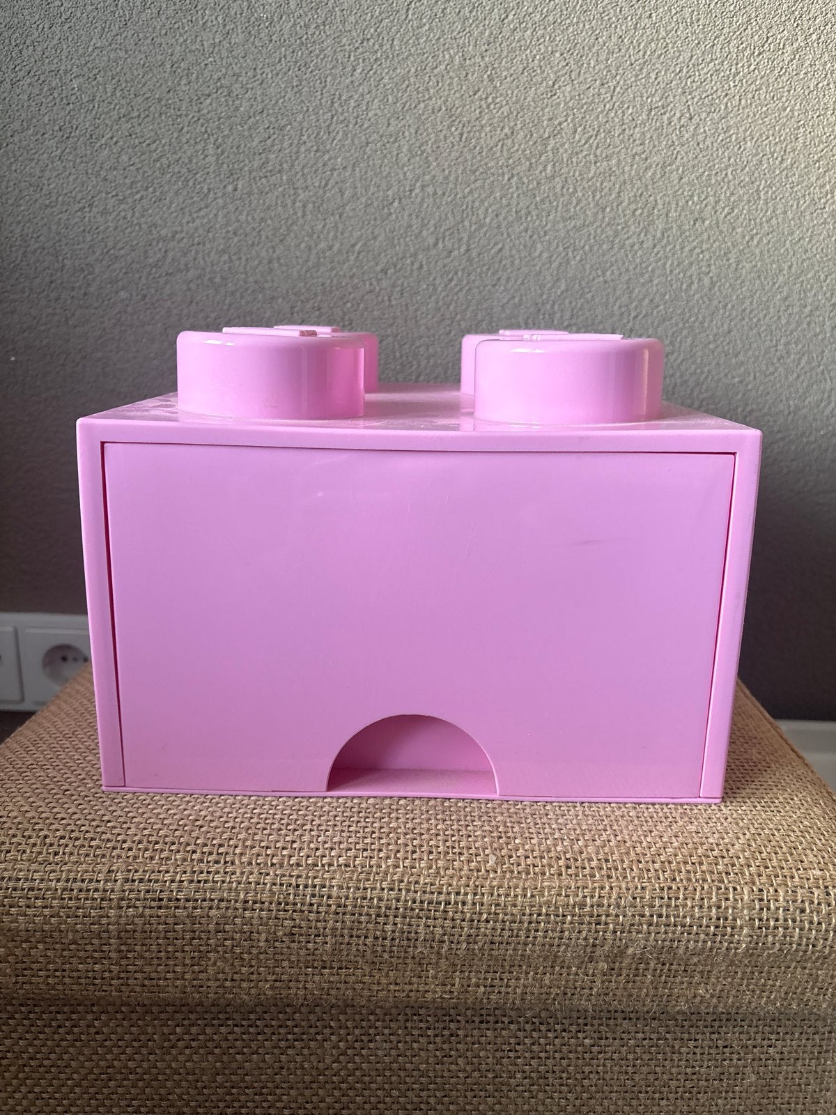 Roze LEGO opbergdoos met lade (4 stuks), Kinderen en Baby's, Ophalen, Gebruikt, Accessoire, Lego