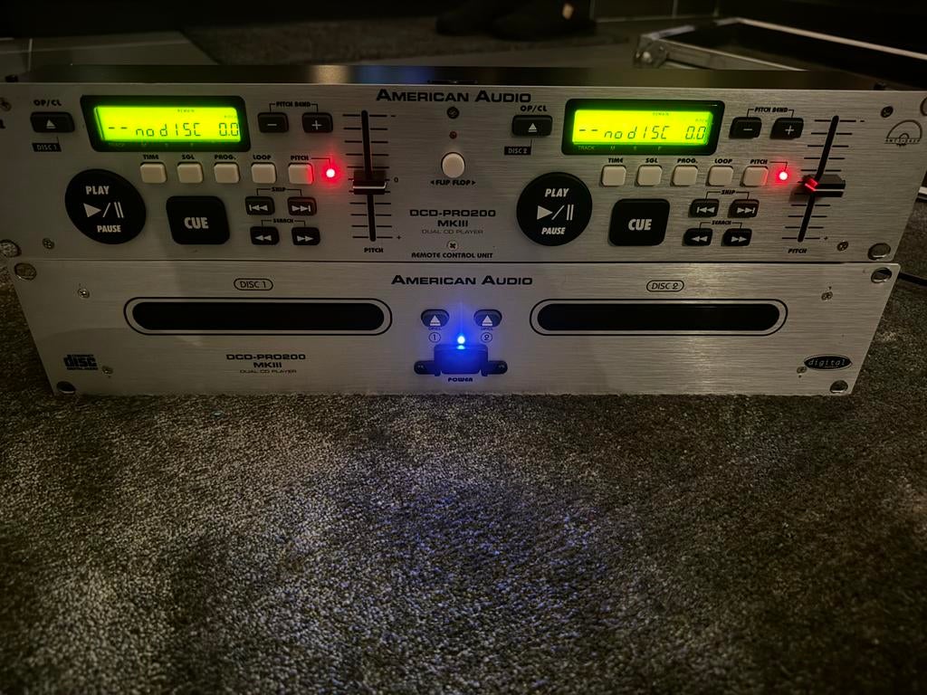 American Audio DCD PRO 200 MKIII dubbele cd speler, Muziek en Instrumenten, Ophalen, Zo goed als nieuw, Dj-set, Overige merken