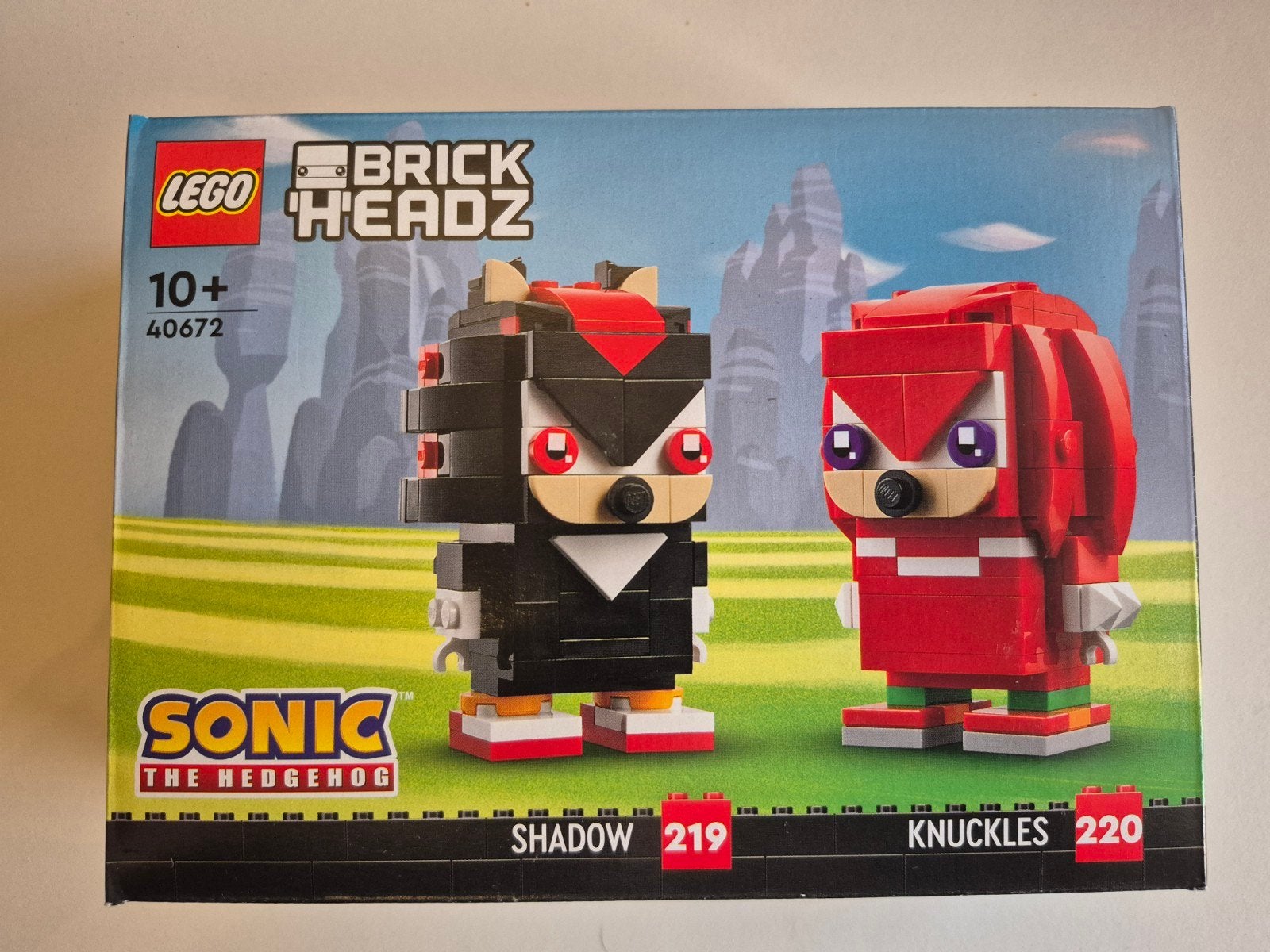 Lego BrickHeadz Sonic the Hedgehog Shadow & Knuckles 40672, Overige thema's, Verzenden, Lego, Nieuw