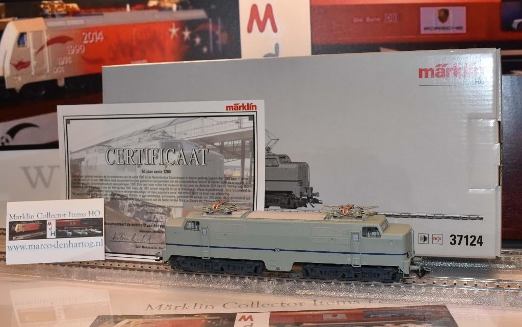 Märklin 37124 Jubiläums-Edition "60 Jahre Serie NS 1200"., Hobby en Vrije tijd, Modeltreinen | H0, Wisselstroom, Locomotief, Nieuw