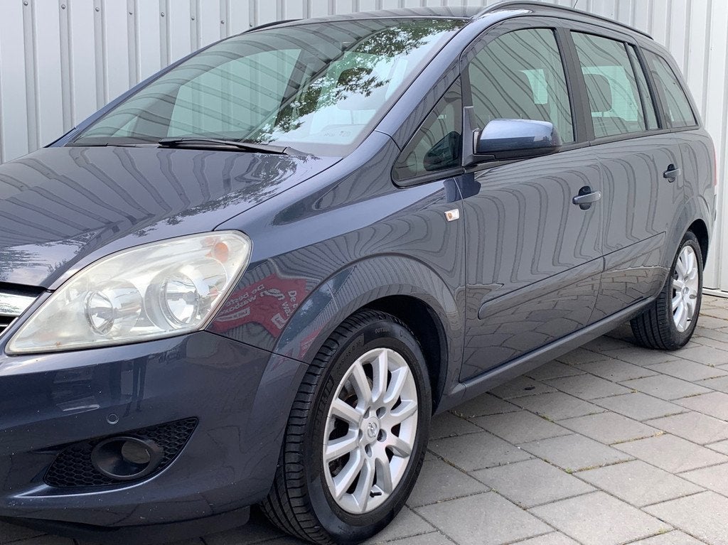 Opel Zafira 1.8 Temptation|7 Persoons|Navigatie|Climate Cont, Auto's, Voorwielaandrijving, Stof, Gebruikt, Zwart