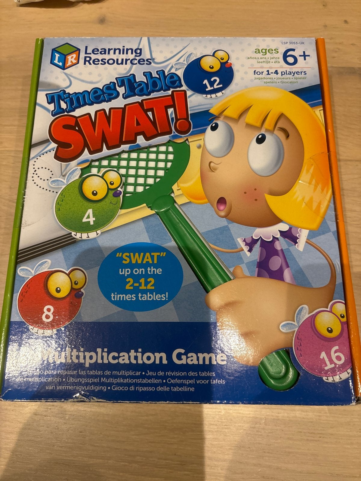 Learning Resources Times Table SWAT! Vermenigvuldigspel, Kinderen en Baby's, Ophalen of Verzenden, Nieuw, Rekenen