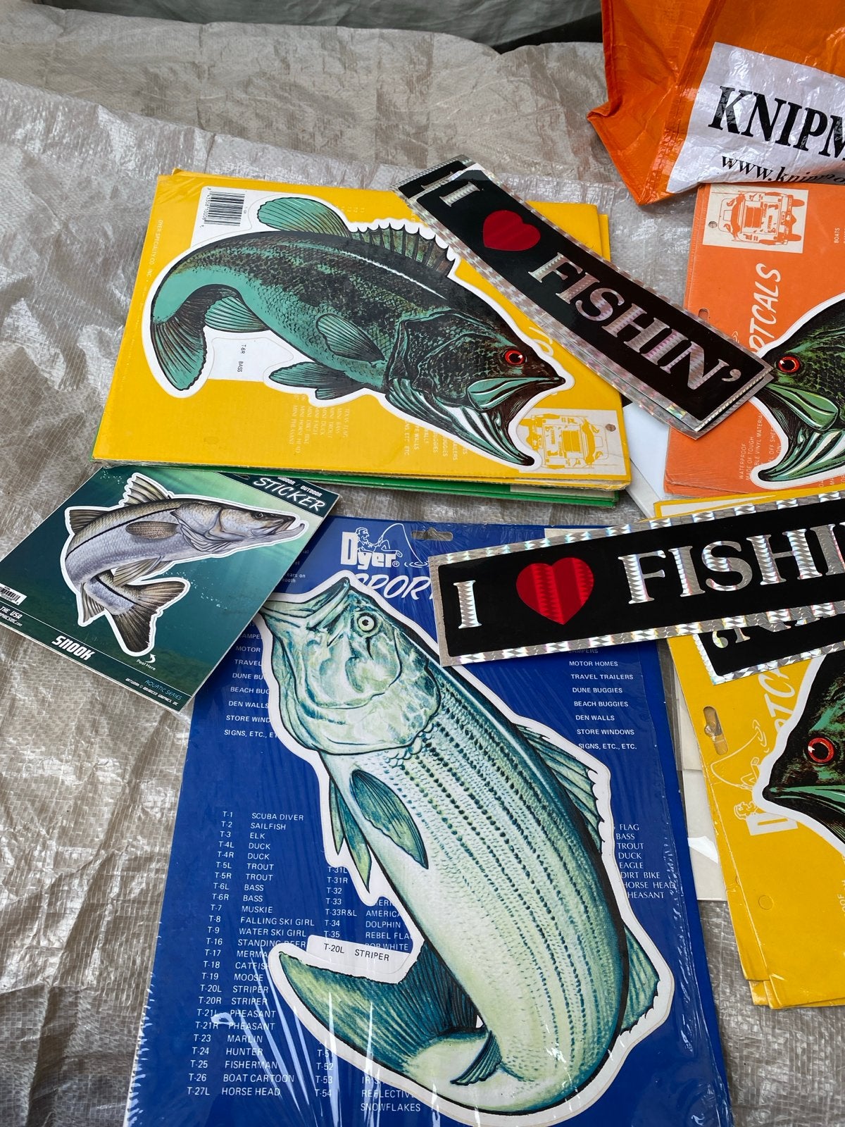 Diverse stickers voor auto, boot of caravan - 2€ p.st., Ophalen of Verzenden
