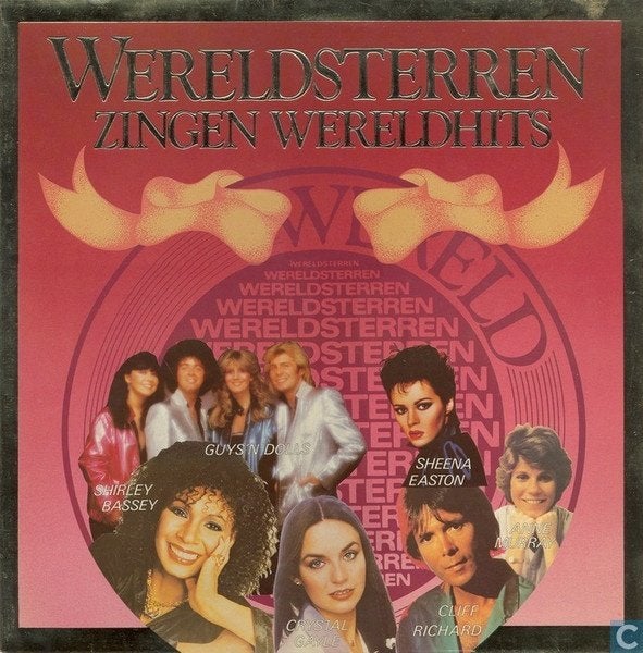 LP - Wereldsterren Zingen Wereldhits (verzamel, 1982), LP, Gebruikt, Ophalen of Verzenden, 12 inch