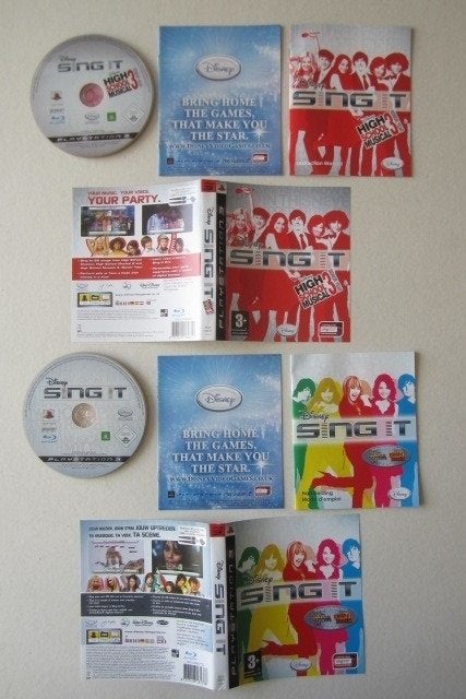PS3 Singstar sing it Disney Highschool Musical Hanna Montana, Spelcomputers en Games, Games | Sony PlayStation 3, Muziek, Nieuw