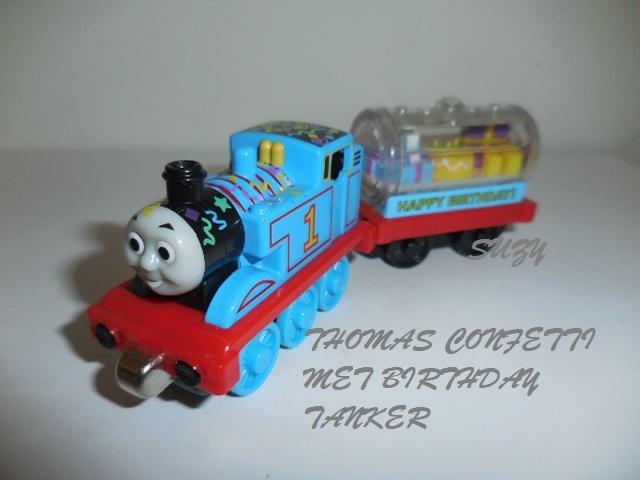 Thomas Confetti met Verjaardag Tanker, Thomas de Trein, Ophalen of Verzenden, Gebruikt