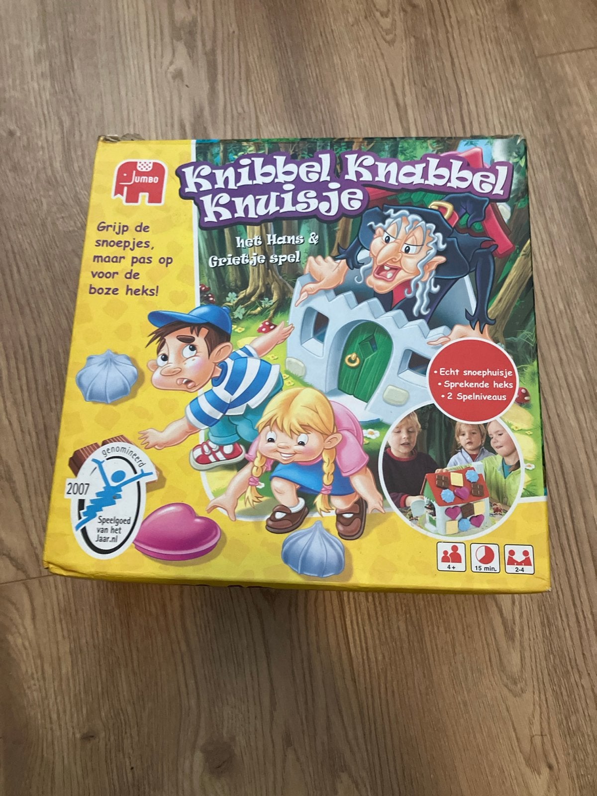 Knibbel Knabbel Knuisje: Het Hans & Grietje Spel, Hobby en Vrije tijd, Gezelschapsspellen | Bordspellen, Drie of vier spelers