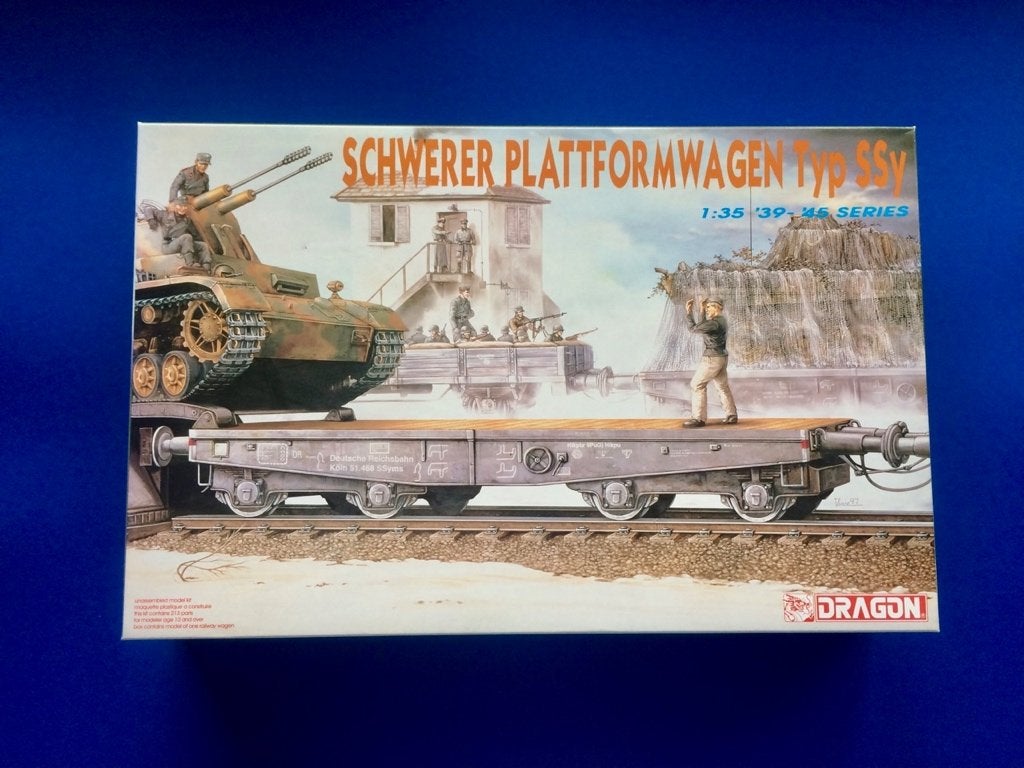 Dragon	6069	Schwerer Plattformwagen Typ Ssy	1/35, Overige merken, Tank, Verzenden, 1:32 tot 1:50