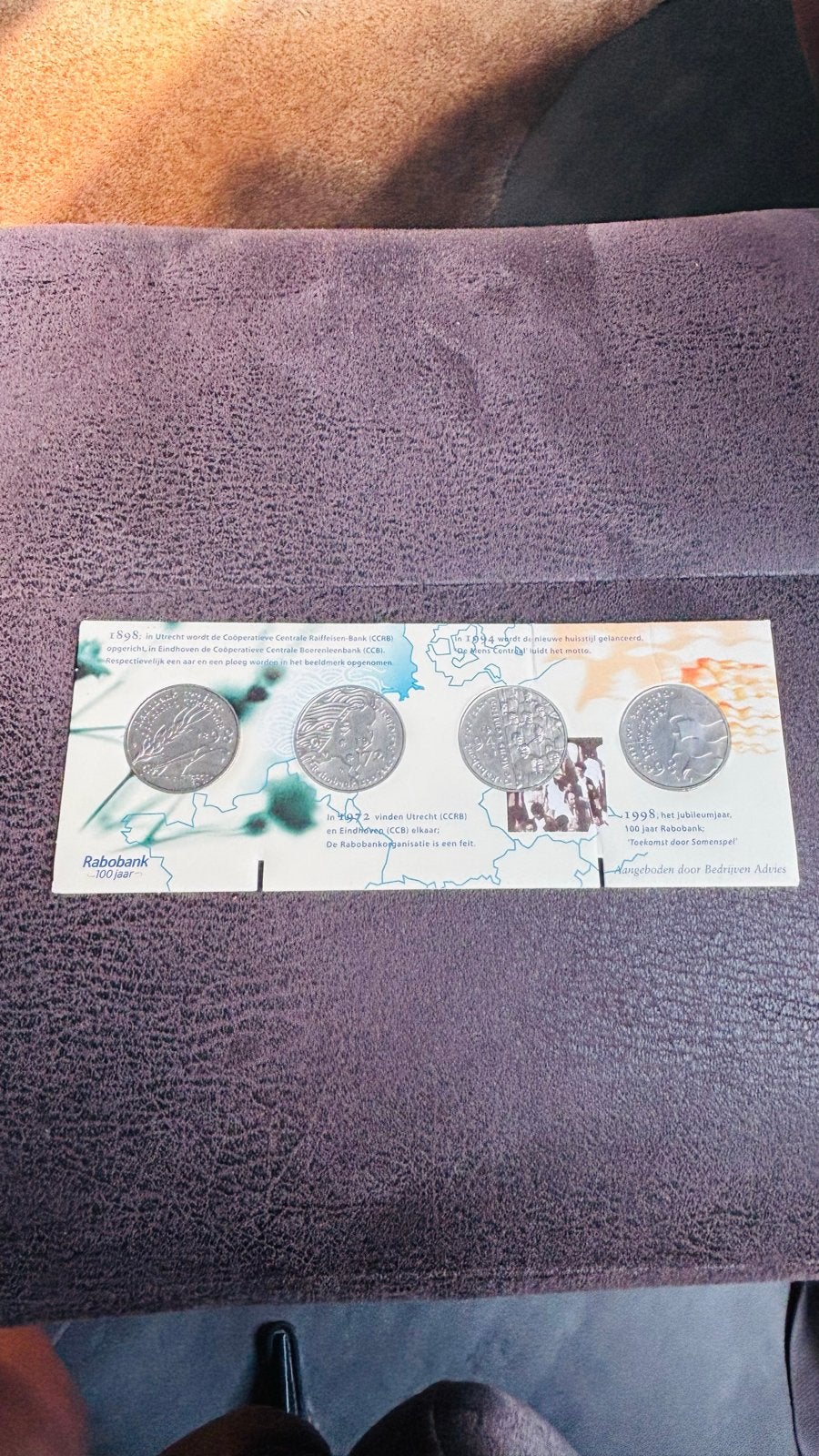 Rabobank 100 jaar Vorstinnen munten set, Ophalen of Verzenden, Koningin Wilhelmina, Overige waardes, Setje